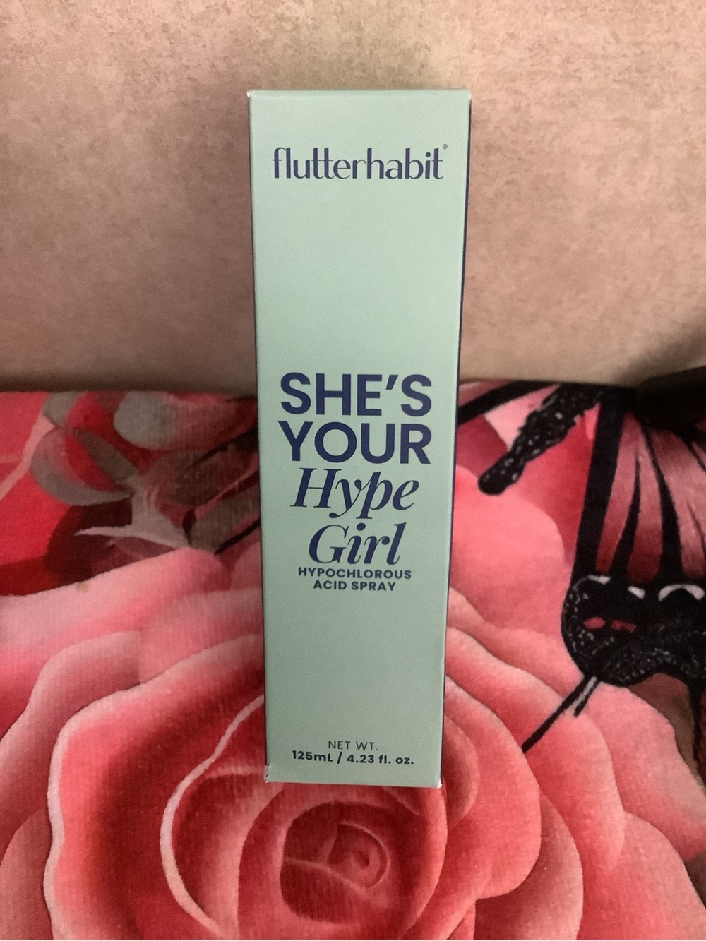 Flutterhabit She's Your Hype Girl Hypochlorous Acid Spray - Mint